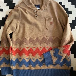 THE ROARK REVIVAL WOOL SWEATER MENS LARGE WARM!